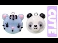 Kawaii Polymer Clay Charms! Cat &amp; Panda