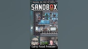 Early Food Freezing In ONI! #oxygennotincluded #sandboxshowcase #gaming