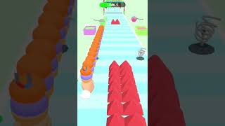 Making Ice Cream Stack Runner #games #gameplay #shortvideos