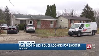 Lansing Police searching for suspect in mid-day shooting