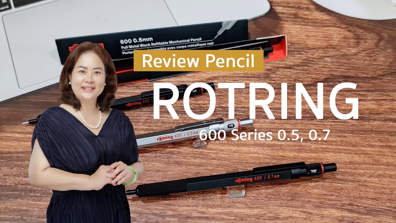 ดินสอ เขียนแบบ Rotring 600 ดียังไง?