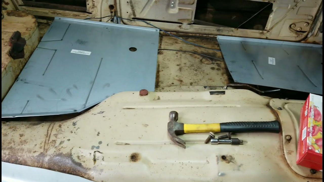 Classic 2 Current floor pans for Jeep Wagoneer unboxing and test fit
