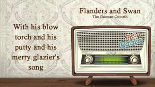 Video voorbeeld van "The gasman cometh sung by Fanders and Swann"