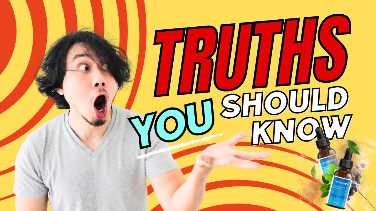 CEREBROZEN REVIEW |  ❌ THE TRUTH! ❌ – CEREBROZEN SUPPLEMENT