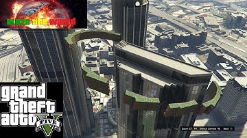GTA V Custom Race: "Wallride City" (My New Creation) - SirBlazeMore Original