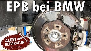 BMW Bremsbeläge wechseln mit elektrischer Handbremse ohne zurückstellen der EPB | DIY Tutorial