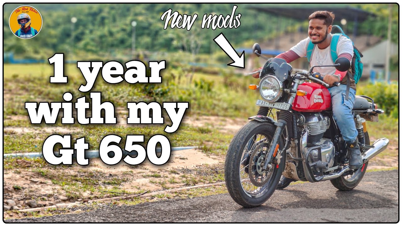 One year ownership review of my Continental Gt 650 New Mods