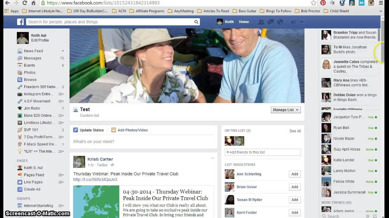 How To Create A List On Facebook Internet Lifestyle Network Video How To Create A List On Facebook Internet Lifestyle Network Video