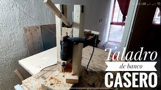 Base de mesa casera para taladro / Fabricado con retazos de madera reciclada by Recicla Pallet 259 views 6 months ago 9 minutes, 29 seconds