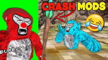 Trolling With CRASH Mods In Gorilla Tag! (FUNNY)