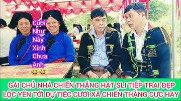 Hát Sli Đám Cưới Xã Chiến Thắng , Gái Chủ Nhà Chiến Thắng Vả Sli Tiếp Trai Đẹp Lộc Yên Tuyệt Hay