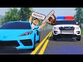 He Stole His Dads Car In Front Of His Mom.. Spike Strips Activated.. (Roblox)