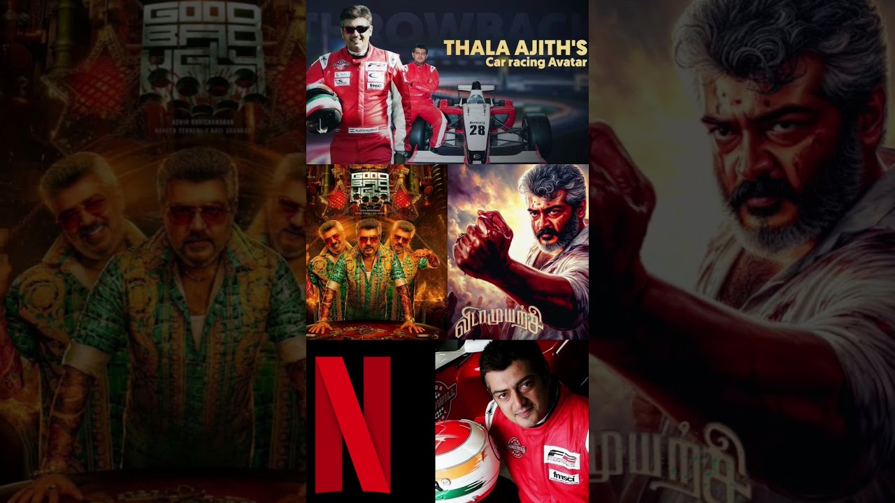 Ajithkumar Next Plan? #vidamuyarchi #goodbadugly #carracing #cinemaupdates #tamilcinemanews