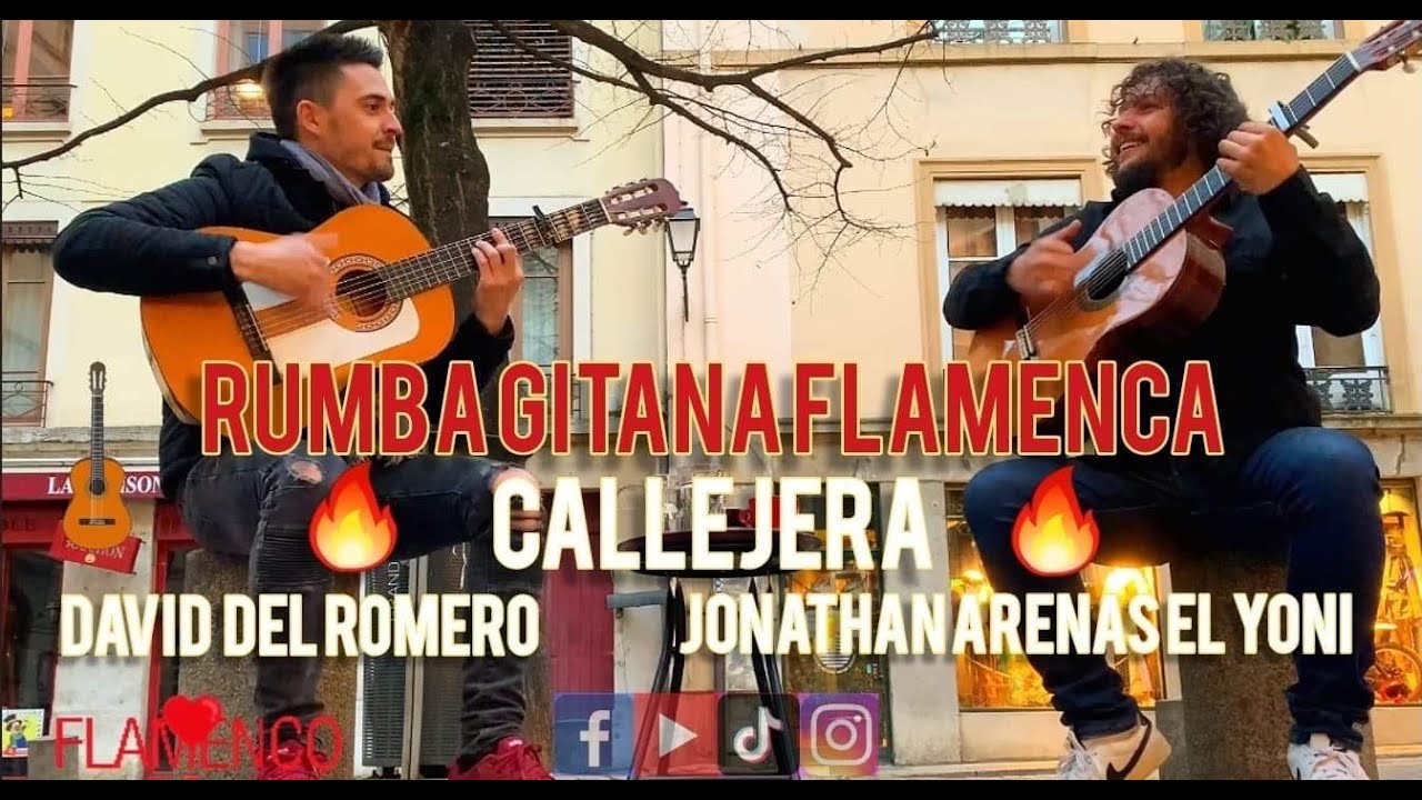 POPURRI RUMBA FLAMENCA CALLEJERA / David Del Romero - Jonathan Arenas El Yoni 🔥🇪🇸gipsy
