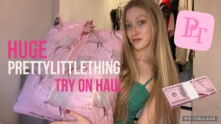 huge PRETTYLITTLETHING try on haul 🦄
