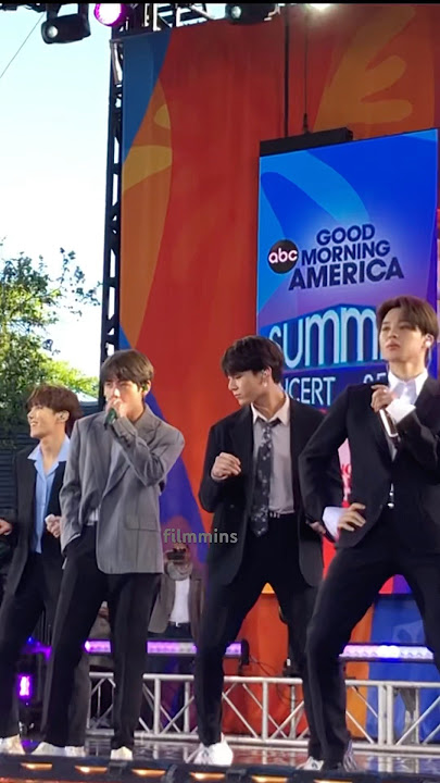 bts boy with luv performance on gma #btsarmy #btsconcert #bangtan #bts