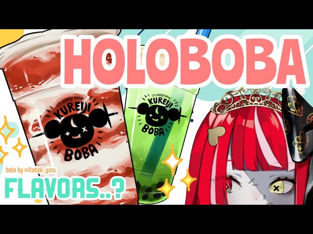 【DRAWING】WHAT IF HOLOMEMBERS WERE BOBA DRINKS??【Hololive Indonesia 2nd Gen】のサムネイル