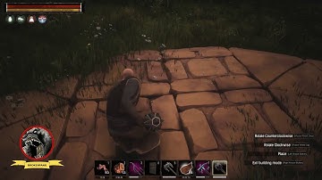 Conan Exiles Circle foundation layout idea