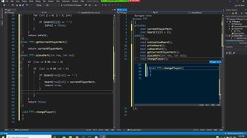 C++ Tic Tac Toe Game ,  Part 2/3 - Check if board full -( break into 3 parts for Easy understanding)