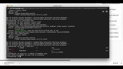 how to install and configure redis into centos 8
