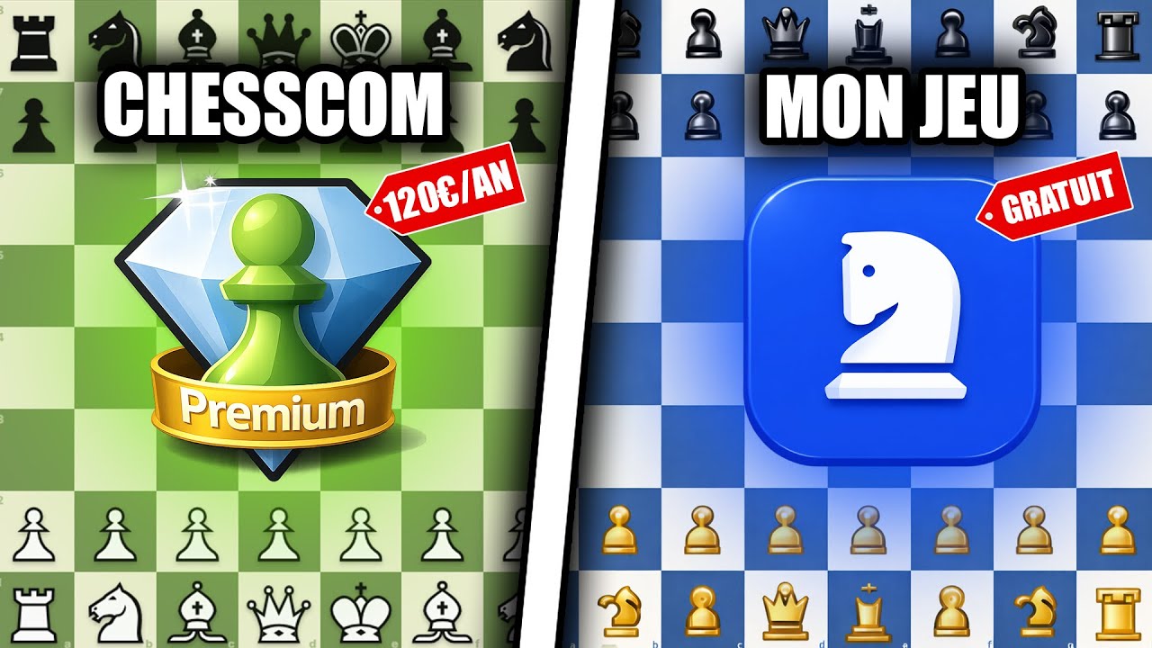 J’ai Créé une Plateforme d’Échecs Totalement Gratuite !