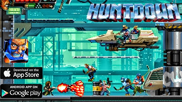 Huntdown Cyberpunk Adventure Android Gameplay