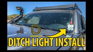 DIODE DYNAMICS DITCH LIGHT KIT INSTALL FOR A 2016+ TOYOTA TACOMA HOW TO INSTALL INDEPTH + WIRING!!