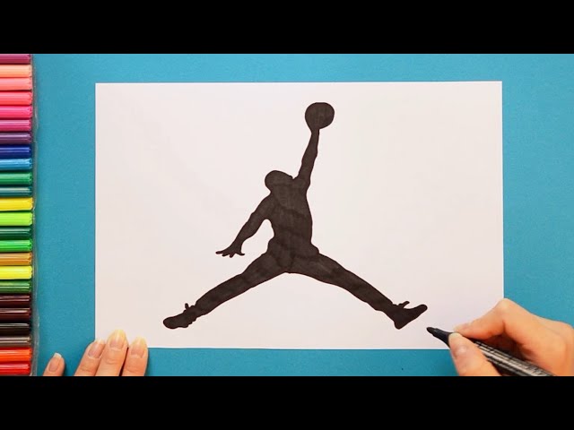 Corel Draw Tutorial - Michael Jordan Number 23 Logo 