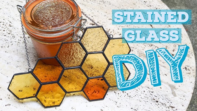 Trying Clear Resin with Stained Glass Embeds - Daniel Kenneth