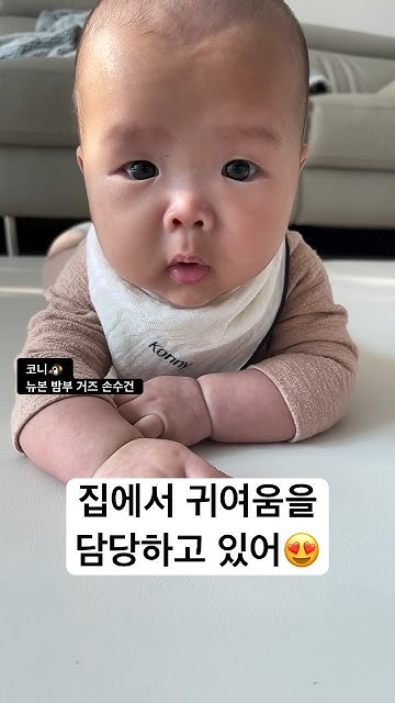 #협찬 귀여운 척하는게 아니라 원래 귀엽게 태어난 토리 #코니퍼스트펭귄클럽 #퍼스트펭귄클럽4기 #퍼펭클 #육아는코니와함께 #거즈 ...