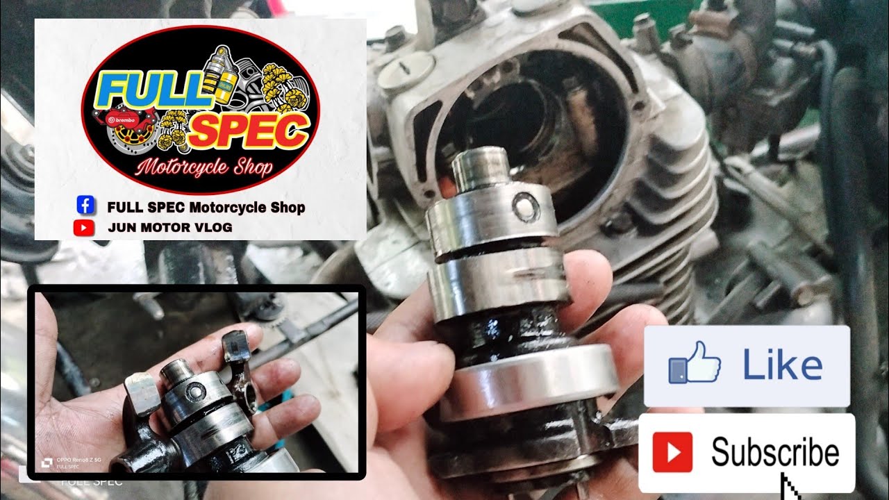PAANO MAGPALIT NG CAMSHAFT AT ROCKER ARM NG BARAKO | FULL SPEC | JUN MOTOR VLOG