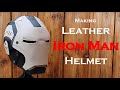 Making Leather Iron Man Helmet