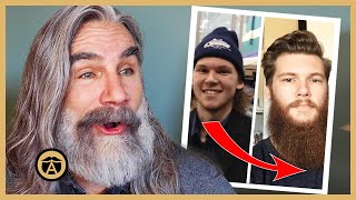 Berzinsky Reacts to Major Beard Transformations