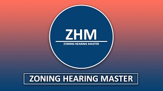 Zoning Hearing Master - 5.14.24