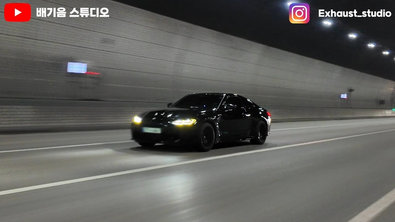 [배기음] G82 M4 중통직관 순정배기 Exhaust