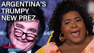 Argentina’s New Chainsaw-Wielding President \& RIP Self-Checkout? | The Daily Show