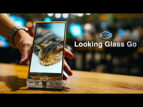 Looking Glass Go｜ポケットサイズの空間AIディスプレイ【クラウドファンディング | Kibidango（きびだんご）】