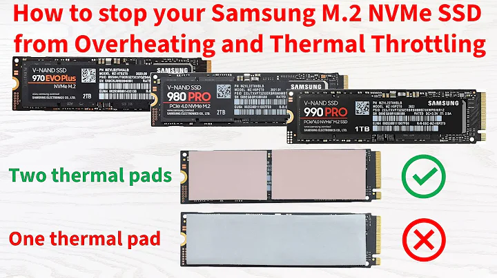 Stop your Samsung NVMe SSD from Overheating and Thermal Throttling