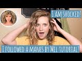 trying a Manes by Mel tutorial on 2a wavy hair!! || + ACV hair rinse