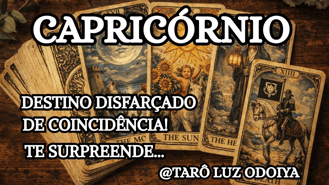 CAPRICÓRNIO♑MARÇO✨ 2026😯ALGUÉM VAI SER CURTO E DIRETO COM VOCÊ...