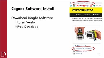 Introduction to Machine Vision - Cognex Insight Software