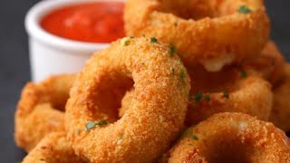 Crispy Onion Rings Recipe/ Onion Rings Recipe with secret ingredient/ Make and store Onion Rings