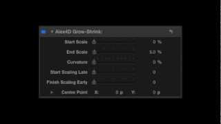 Alex4D Grow-Shrink - Free Final Cut Pro X effect