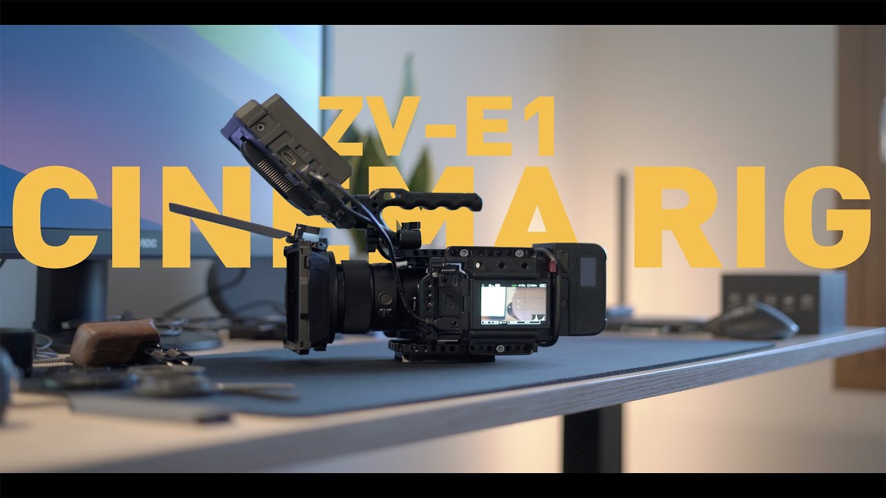 sony ZV-E1 Cinema Camera Conversion - CineBack Kit Camera Foundry
