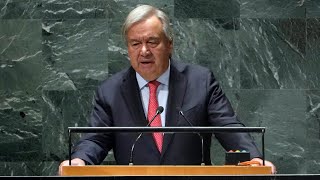 Guterres issues dire warning at United Nations General Assembly | 'The world is becoming unhinged'