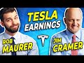 Jim Cramer & Rob Maurer Discuss Tesla Stock's Reaction to Q1 Earnings + Key Takeaways (TSLA)