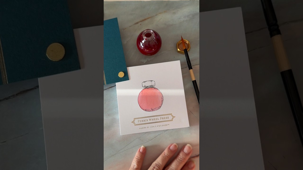 Love swatching this ink. 