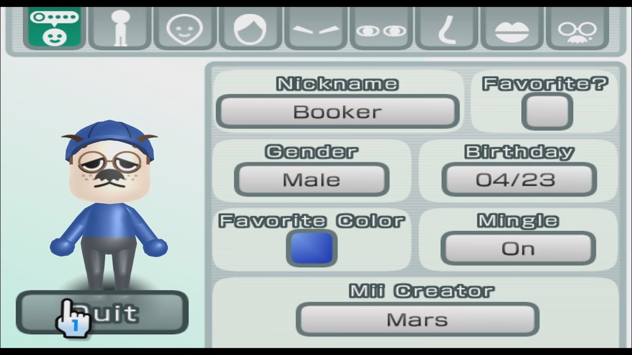 Booker - Animal Crossing - Mii 2502 - YouTube