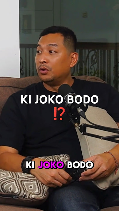 ALASAN KI JOKO BODO TOBAT ⁉️ ALASANNYA BIKIN MERINDING ‼️👀