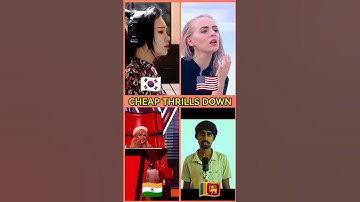 Thumbnail of Cheap Thrills Down || Battle By - J.Fla, Madilyn Bailey, Aadya & Sandaru Sathsara ||